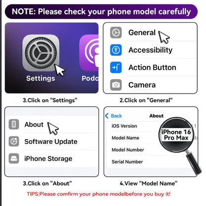 High-End Magnetic Phone Case, Tpu+Acrylic Lens, Full Coverage Anti-Drop Dopamine Color Couple Case for Iphone 17 Pro Max to 13